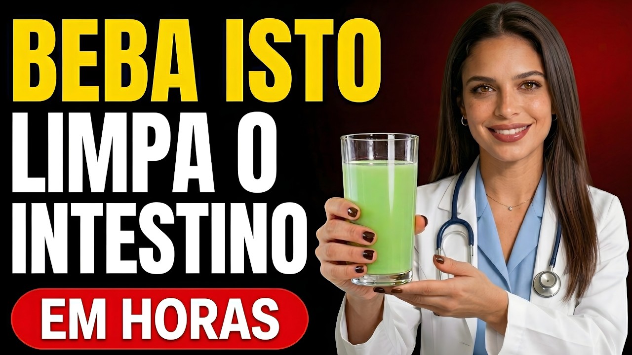 ISSO Limpa o Seu INTESTINO de Gases e Fezes Melhor que Rem&eacute;dio