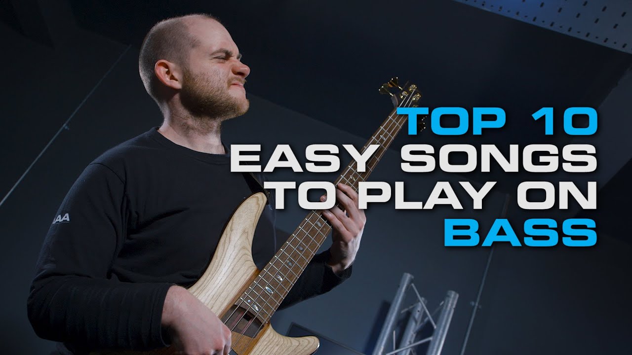 TOP 10 EASY Songs To Play On BASS GUITAR!