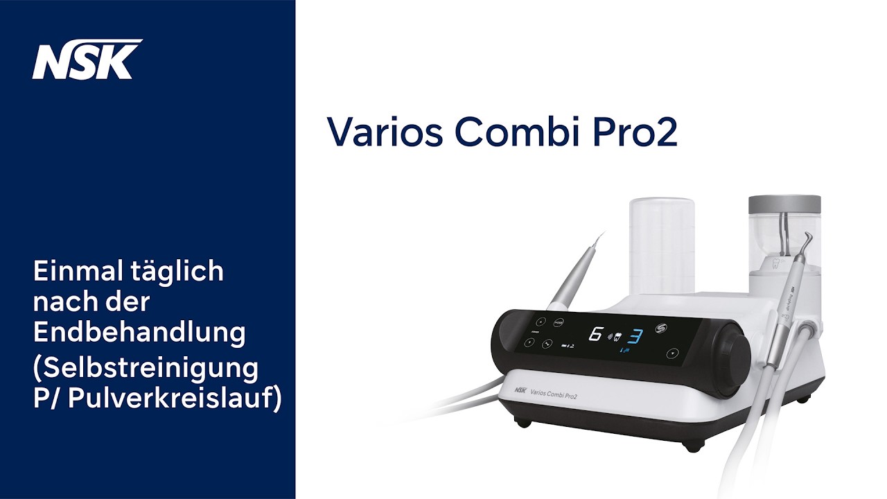 Varios Combi Pro2: Tutorial: Selbstreinigung Pulverkreislauf