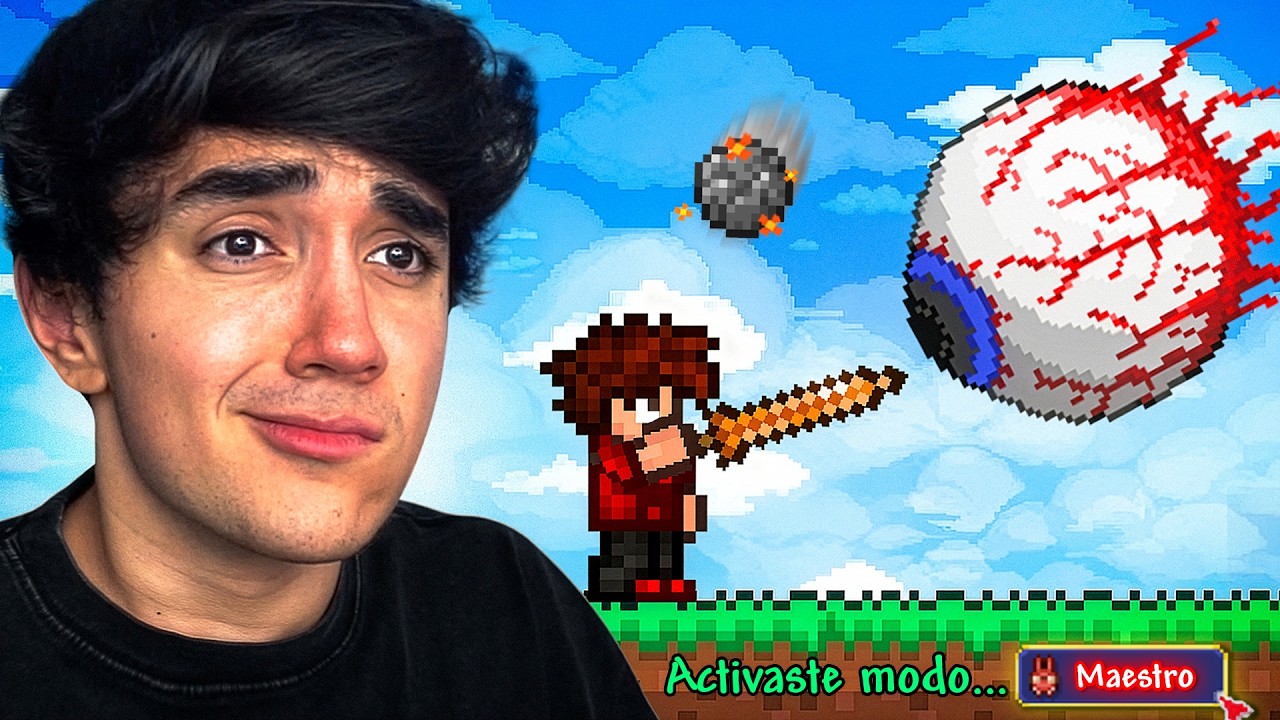 MI PRIMERA VEZ EN TERRARIA 1.4.5 !!