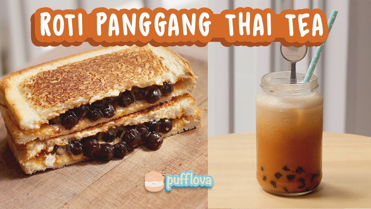 ROTI PANGGANG THAI TEA | BONUS RESEP THAI ICED TEA | TANPA OVEN TANPA KUKUSAN #5