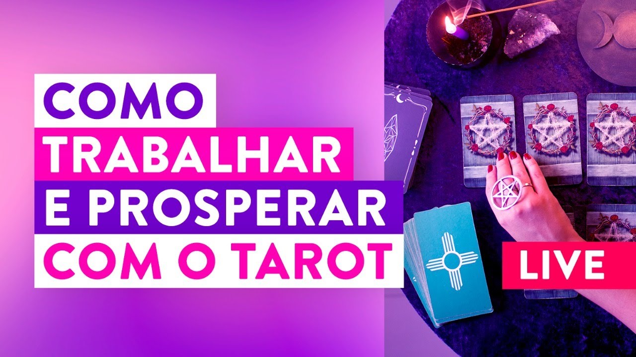 [LIVE] Como COMEÇAR a TRABALHAR e PROSPERAR com o TAROT Terapêutico