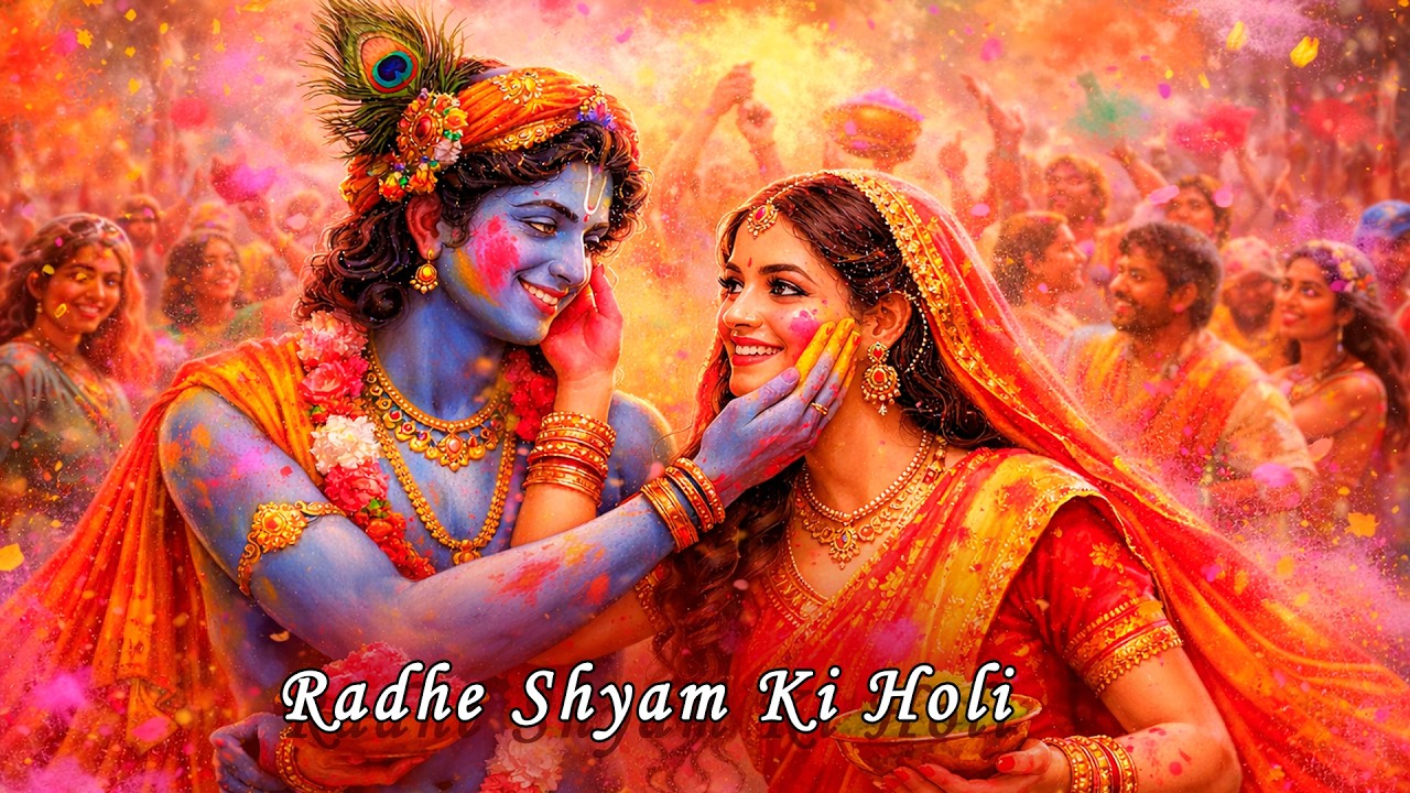 Radhe Shyam Ki Holi 🌈 | Holi Special Bhakti Song | Holi 2026 | Soulful Devotion