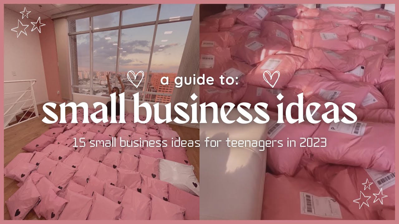 small business ideas for teenagers in 2025