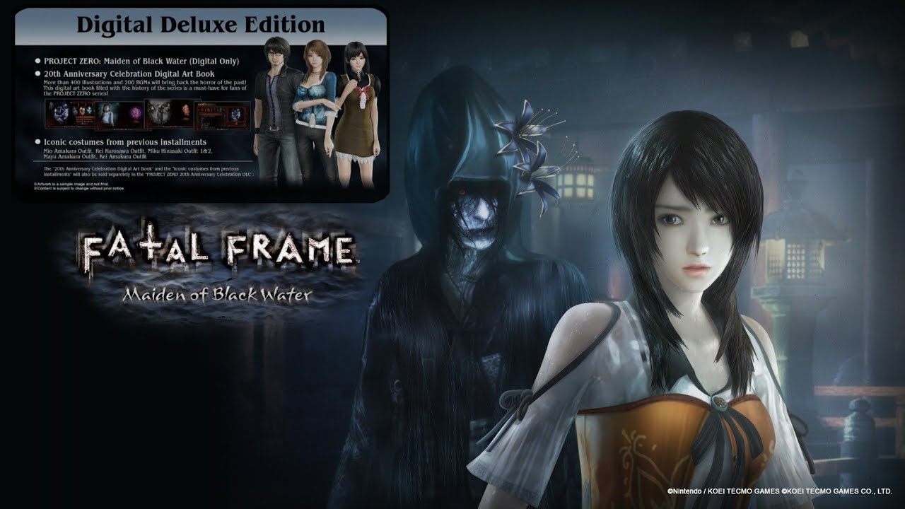 Fatal frame:Maiden Of Black Water Digital Deluxe Edition Ps4  ''Digital Artbook & Soudtrack''