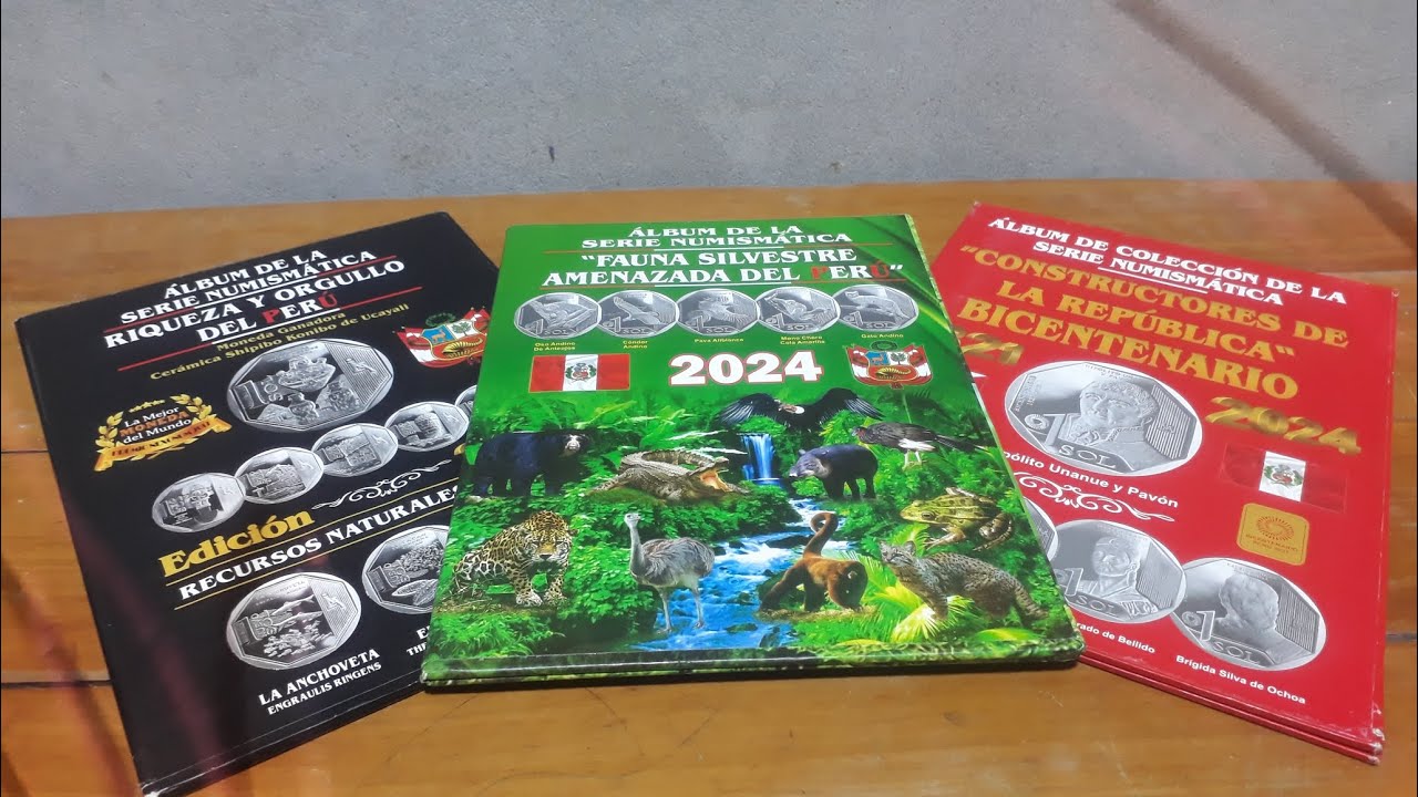 Colección de monedas de un sol edición 2024