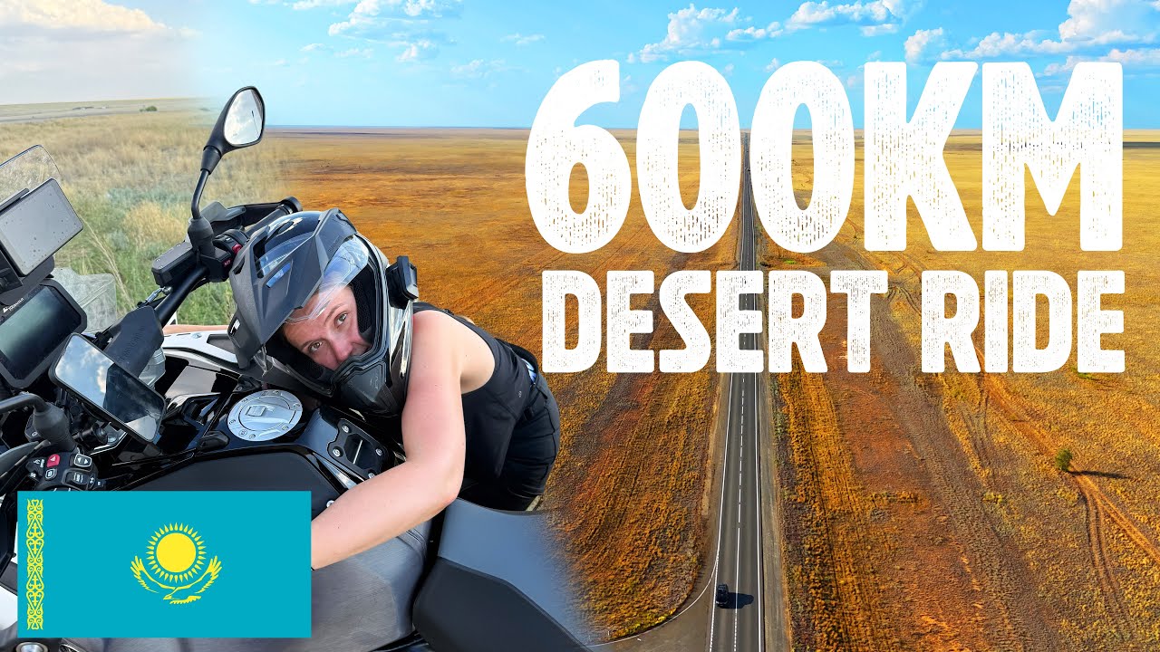 Will We Make It Before Dark? | 600KM Desert Motorcycle Ride RTW [S3 EP2]