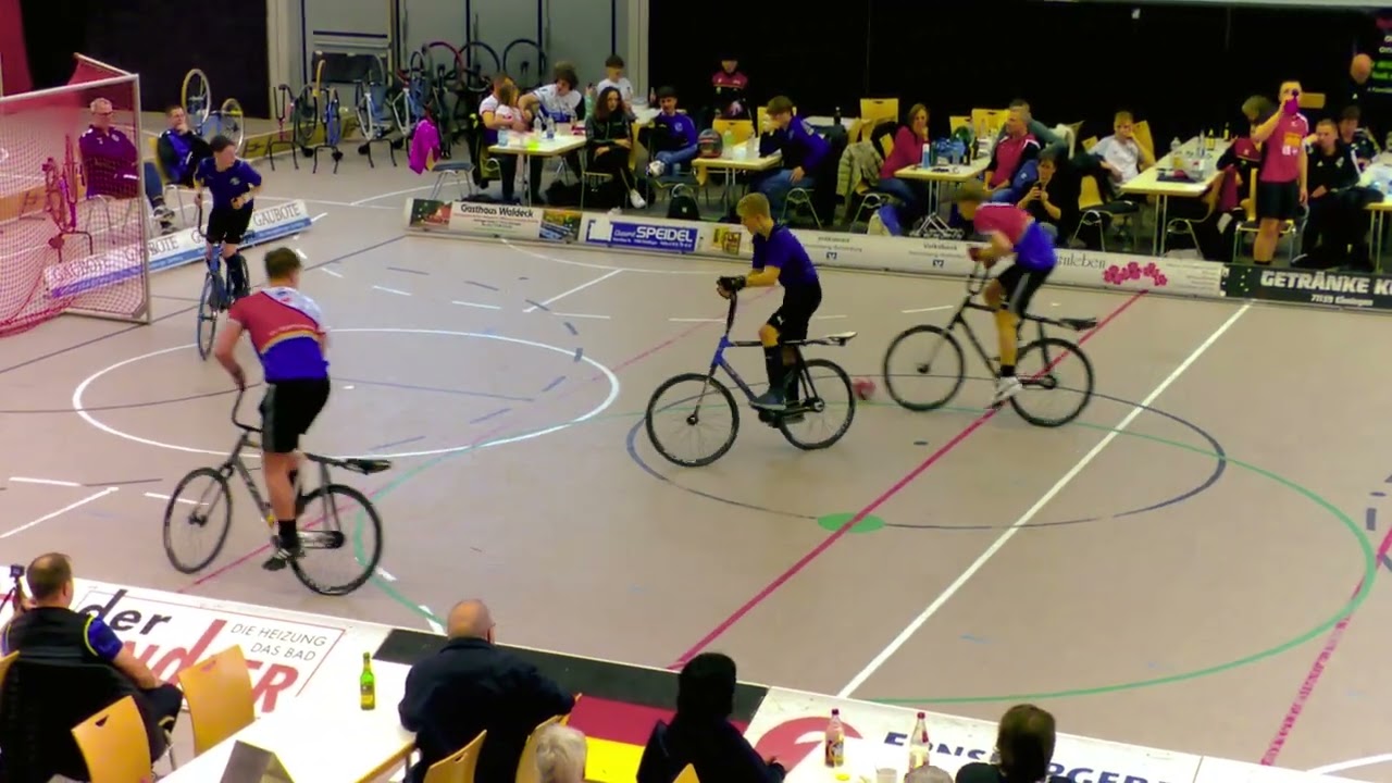 Radball Junioren - EM Quali 2. Runde - Worfelden gegen Gärtringen2