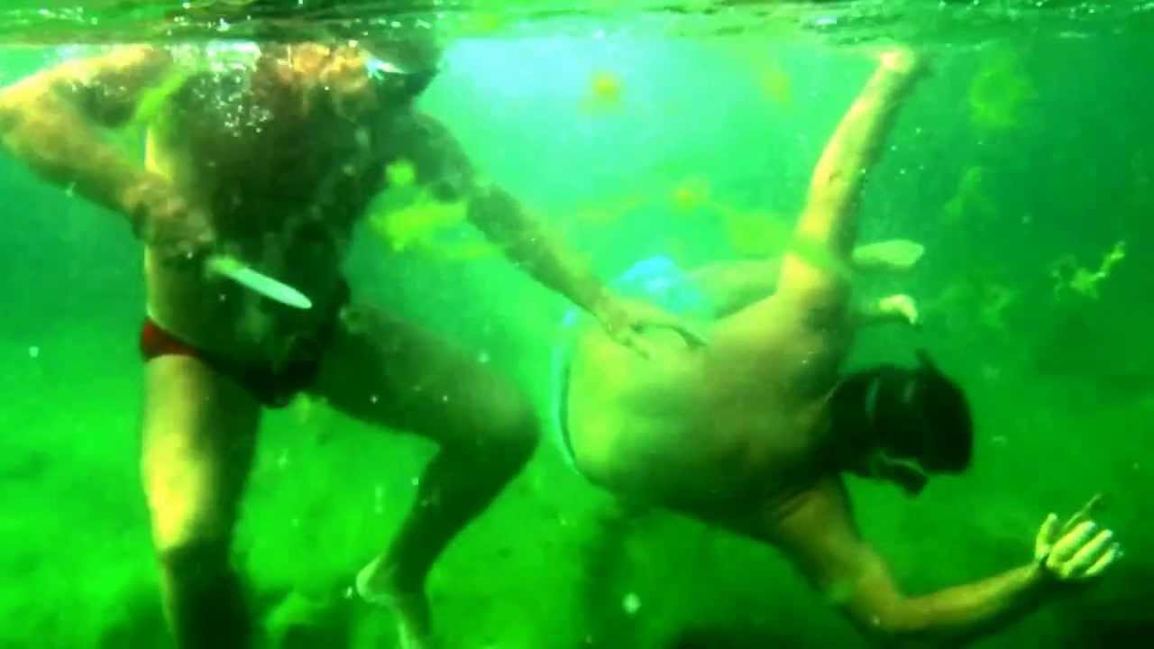 Underwater knife fight 2,Armed Combar and tactics