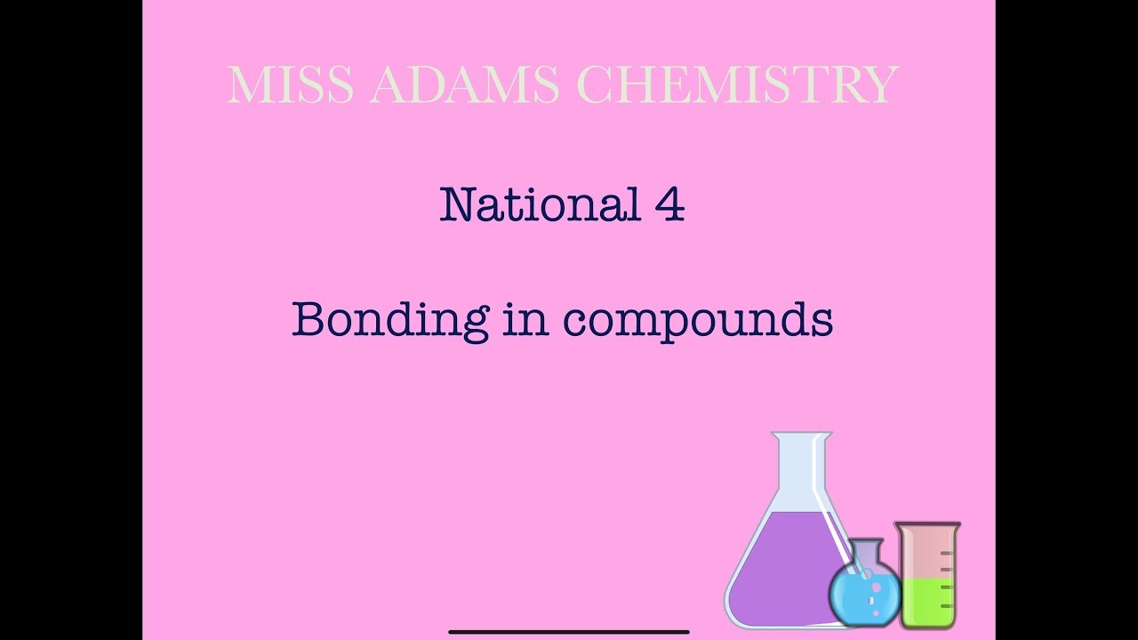 National 4: Bonding in Compounds