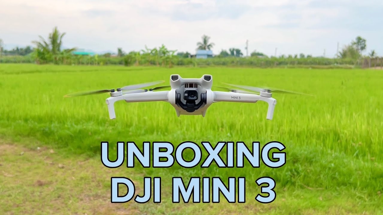 Unboxing Drone DJI Mini 3