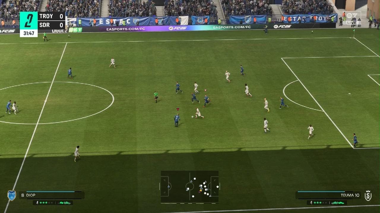 # EA SPORTS FC 26 le premier but de mathys detourbet