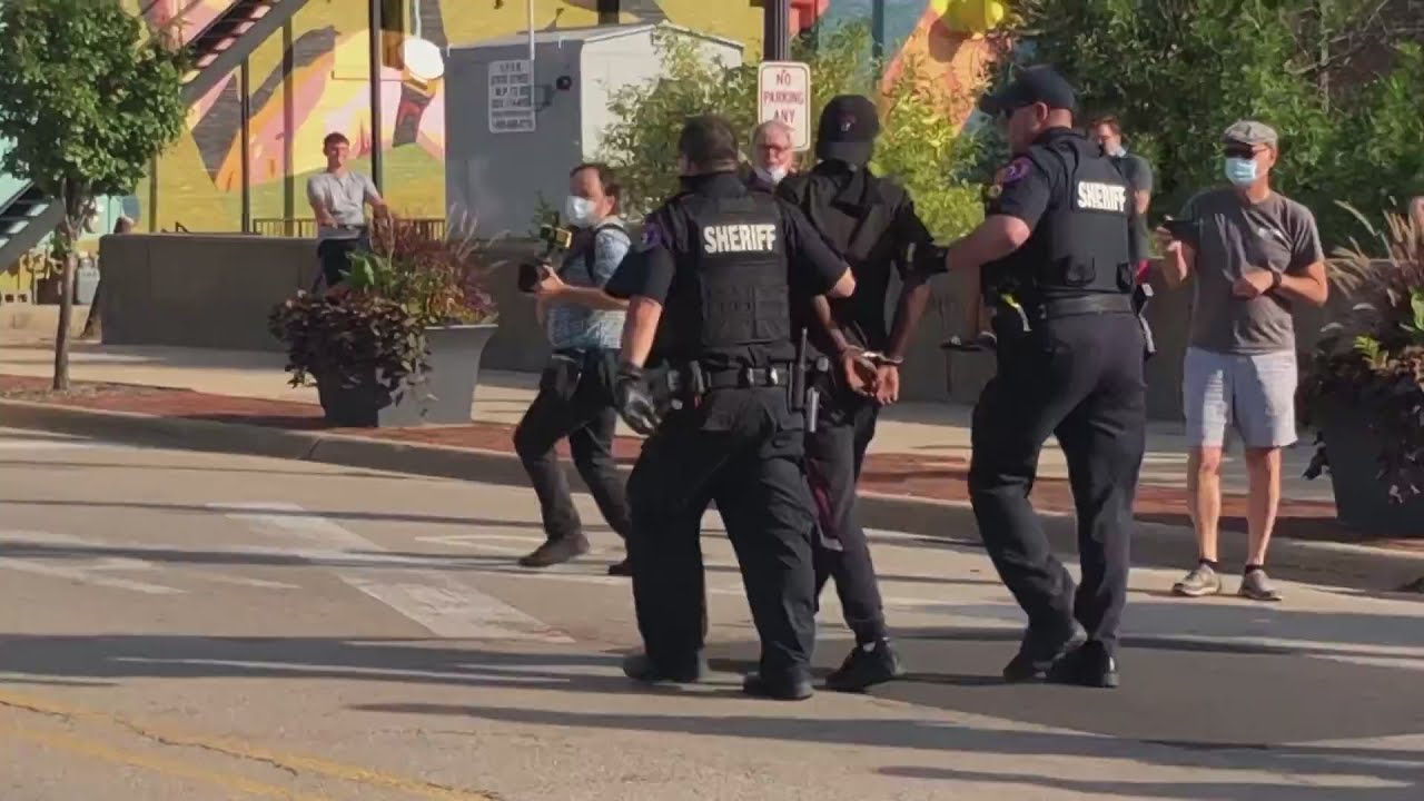 Protesters arrested after blocking E. State again, despite warnings