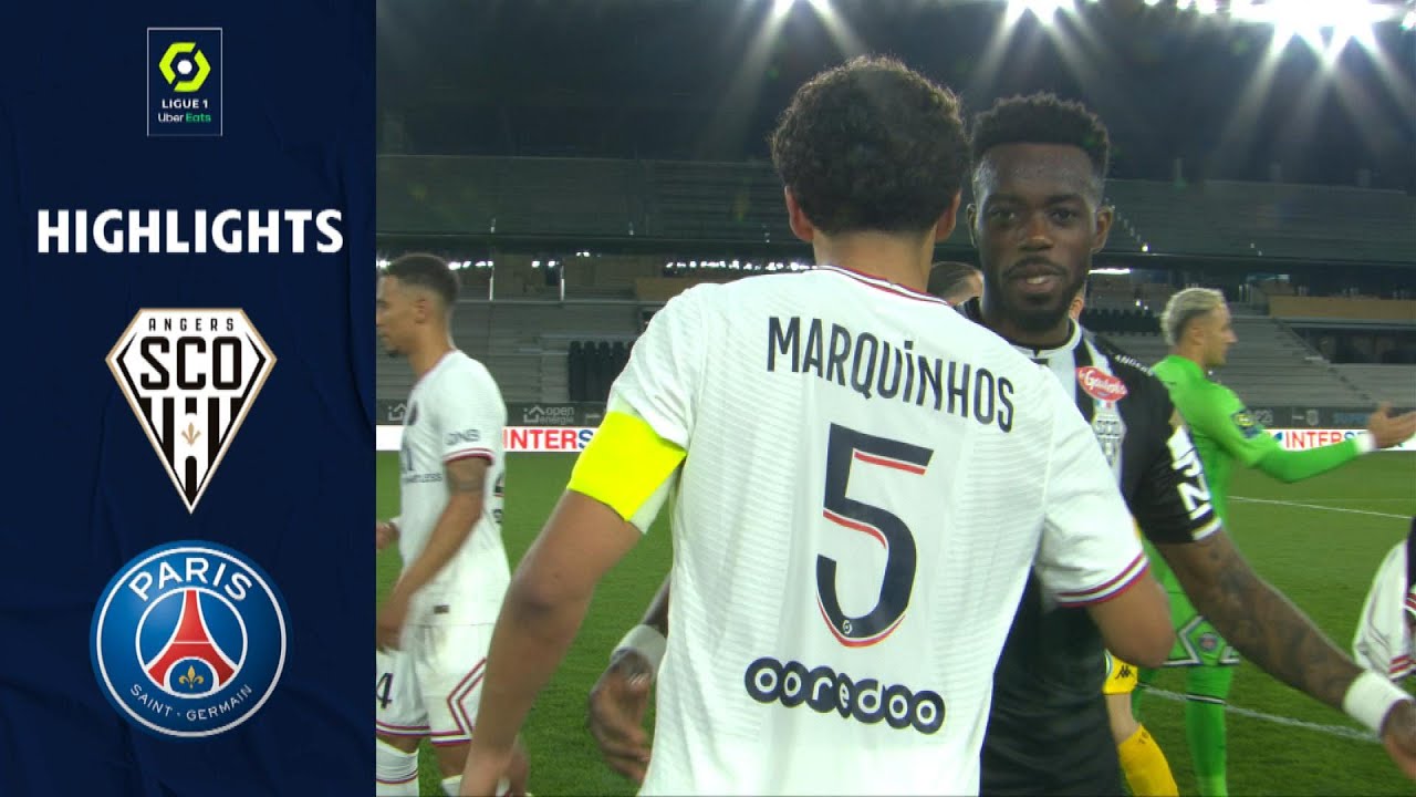 ANGERS SCO - PARIS SAINT-GERMAIN (0 - 3) - Highlights - (SCO - PSG) / 2021-2022