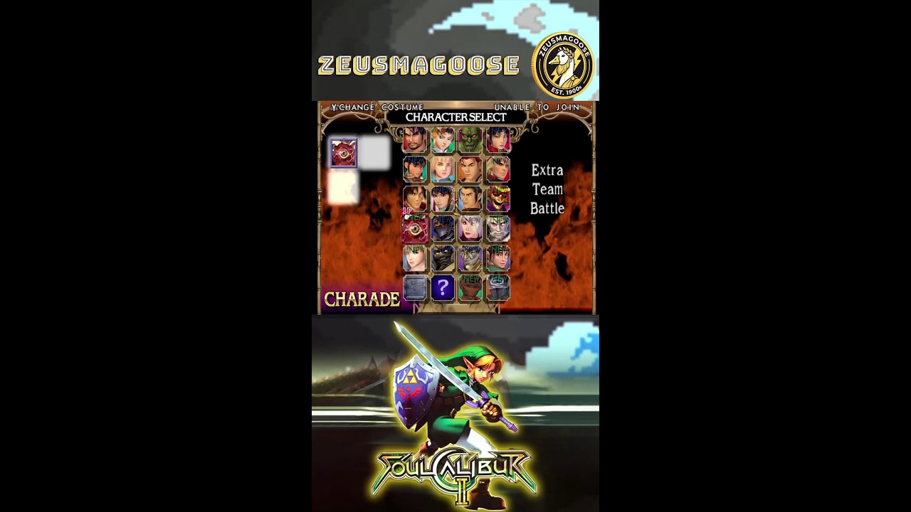 [Late Night Crew] SoulCalibur II Weapon Master Run with Link