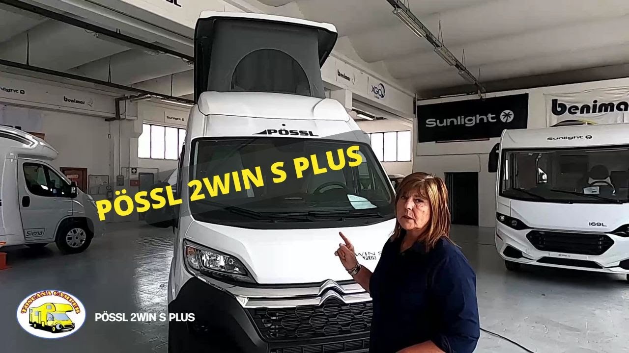 Scopri il camper P&Ouml;SSL 2WIN S PLUS: Gabriella di Toscana Camper te lo presenta