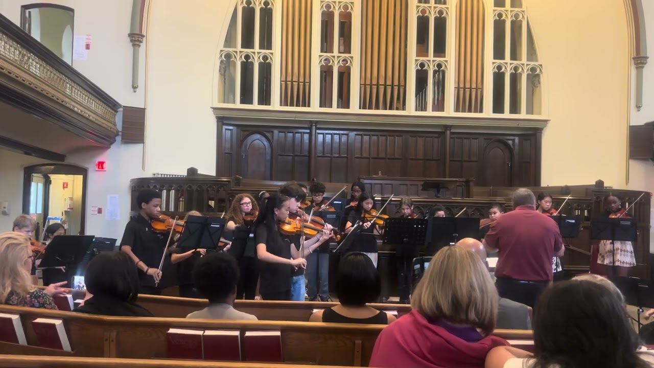 Music at the tower’s Strings take on summer workshop 2025 Pt.1