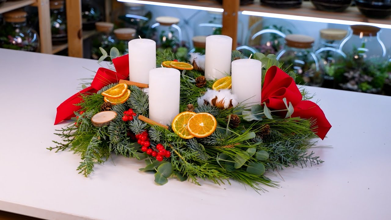 Napravite sami adventski vijenac