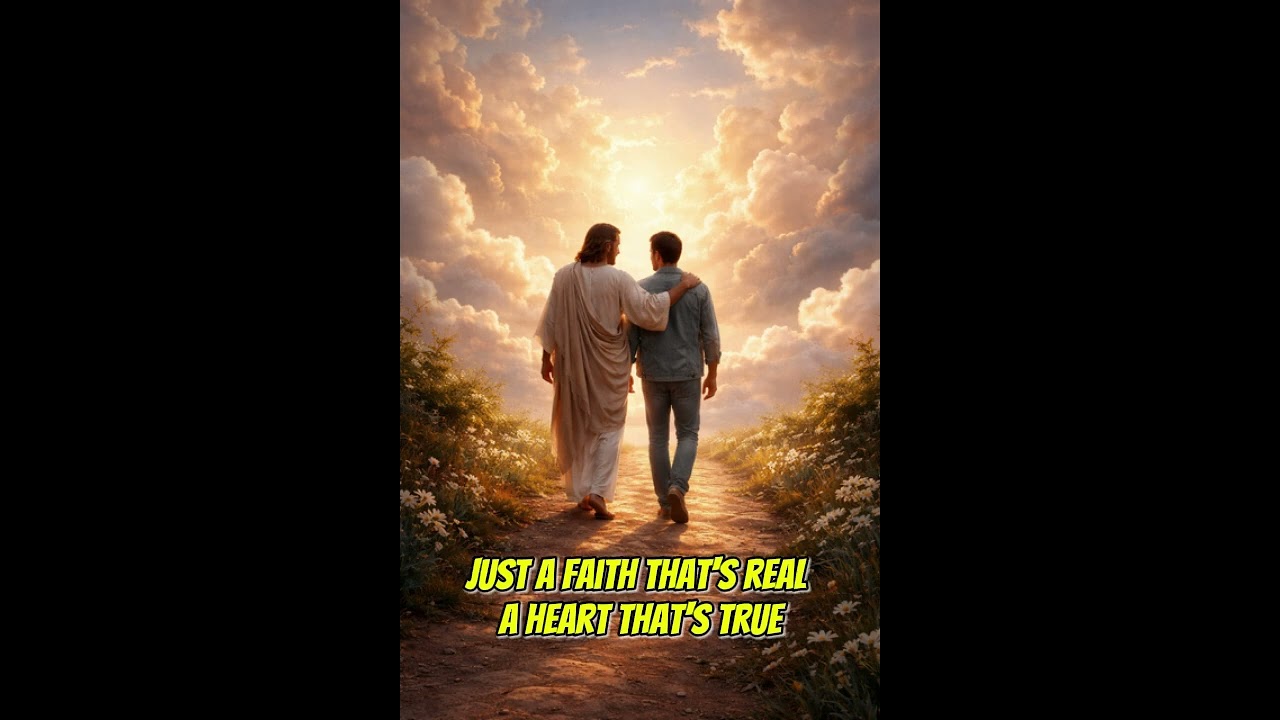 LORD JESUS I WILL WALK WITH YOU UNTIL JOURNEY ENDS
