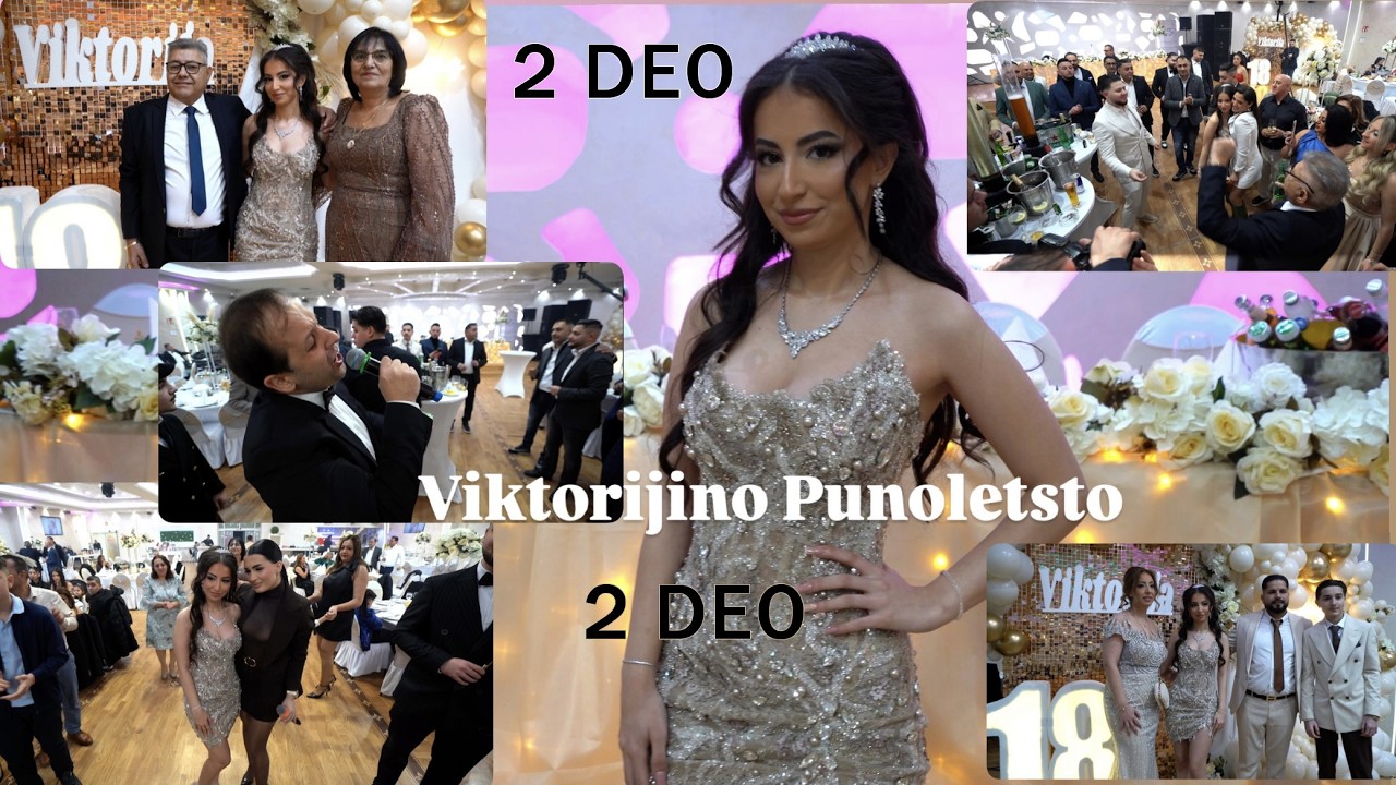 Emir Habibovic Zorana Micanovic Emil i Nadica Ademov - Viktorijin 18-ti. Rodjendan 2  deo