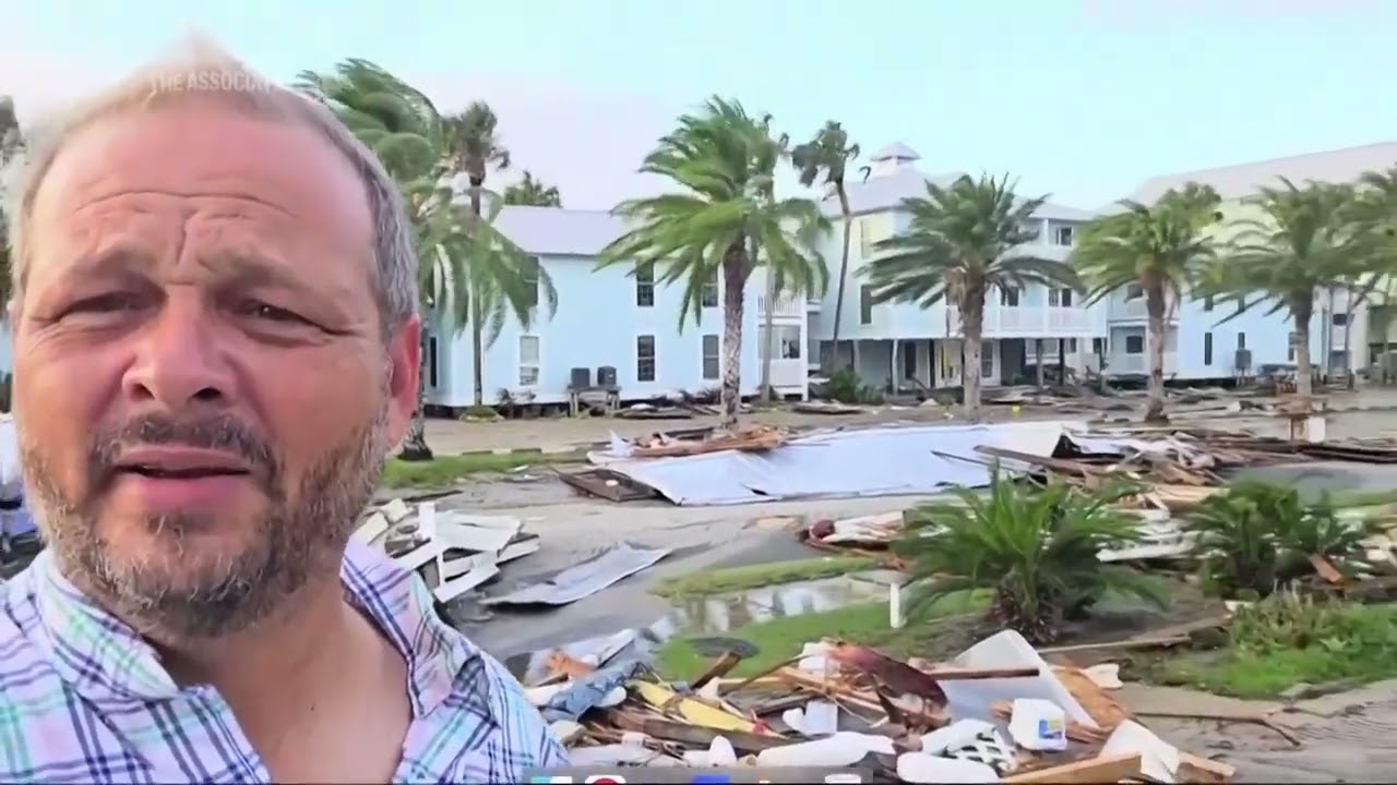Florida resident gives video tour of Hurricane Helene devastation: 'Entire houses are missing'
