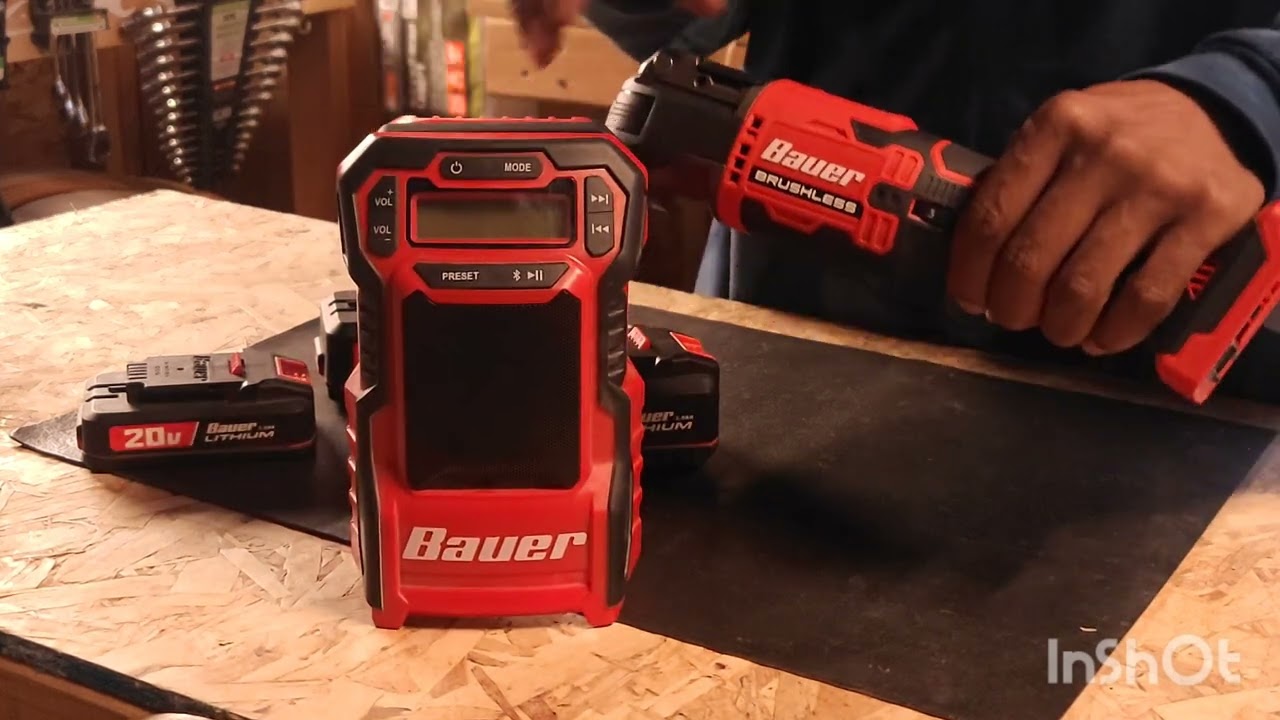 First look!!! Bauer 20v Brushless Cordless Oscillating tool. Unboxing/First impressions #bauer