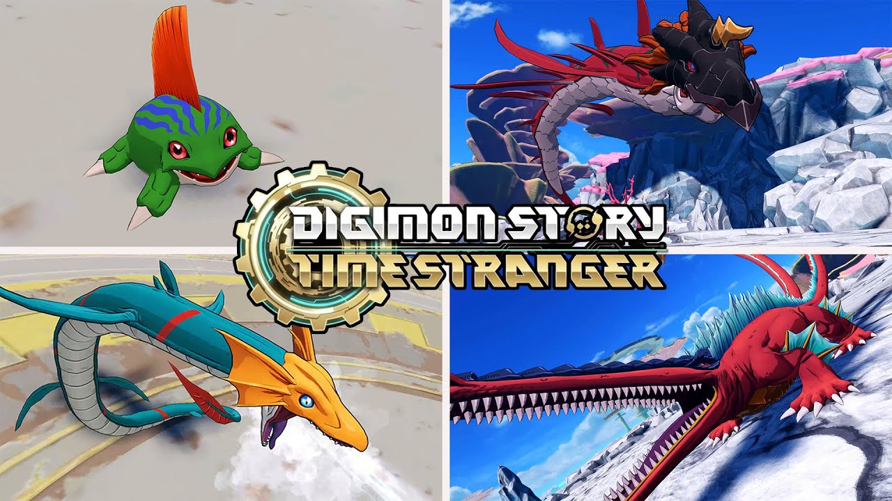 Leviamon Evolutions, Special Skills & Win Screens – Digimon Story: Time Stranger