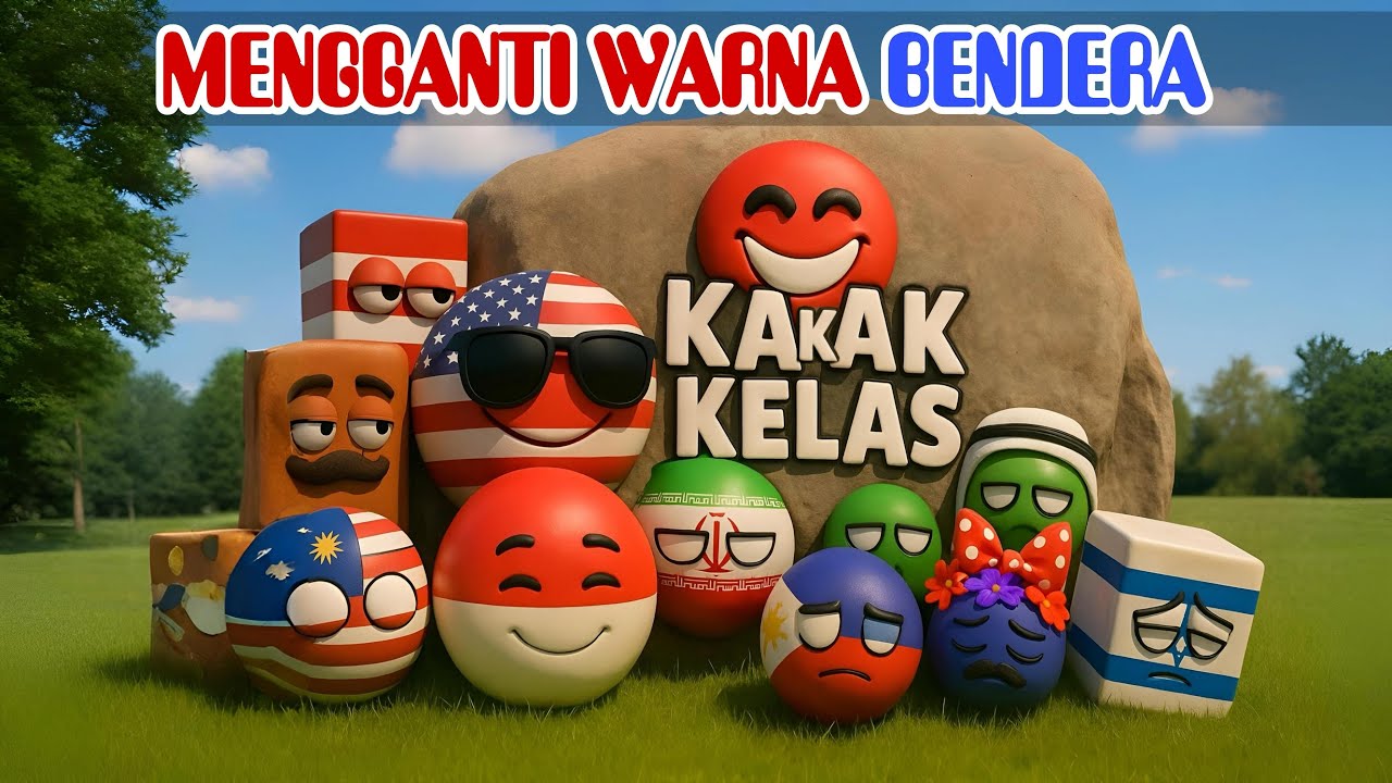 Jika Warna Bendera Diganti :  Kompilasi Video Kakak Kelas 🤔