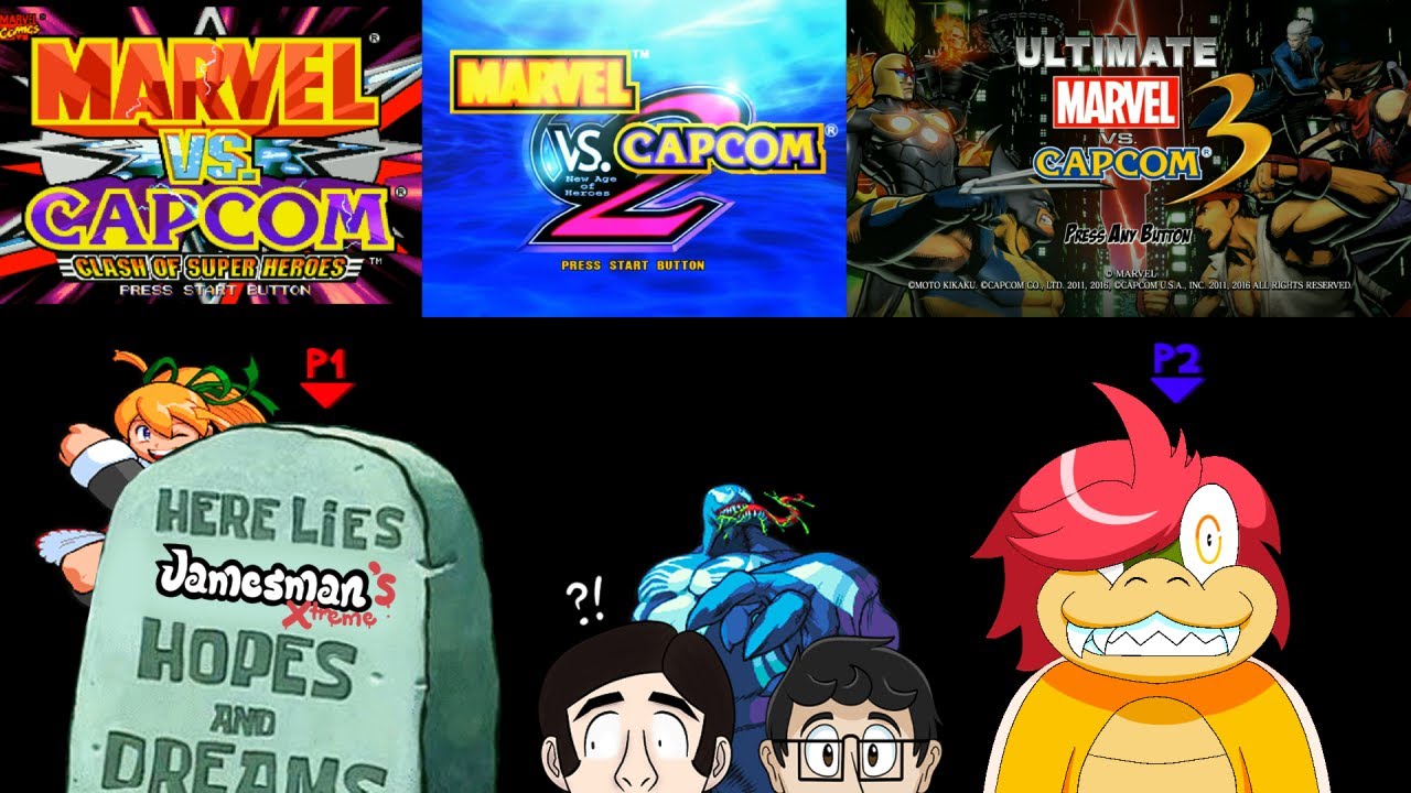 James vs. Matt in: The Marvel vs. Capcom Trilogy