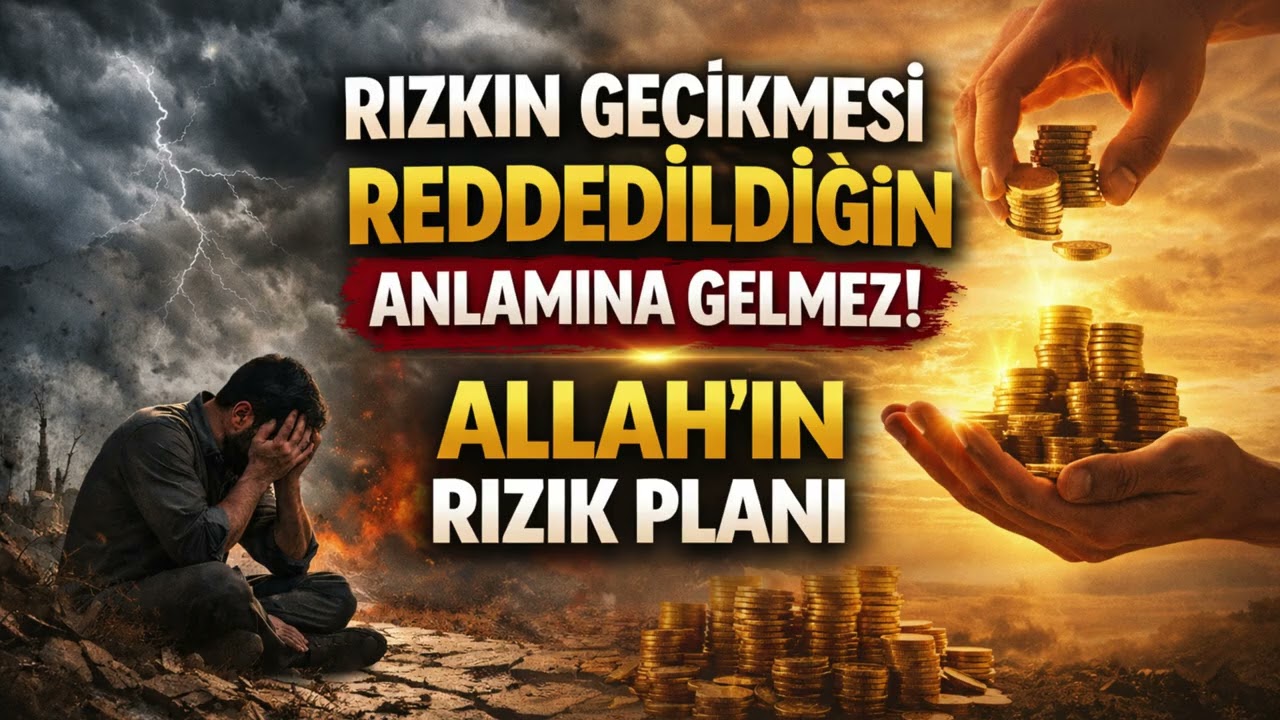 Rızkın Gecikmesi Reddedildiğin Anlamına Gelmez | Allah'ın Rızık Planı ve Tevekkülün Gücü
