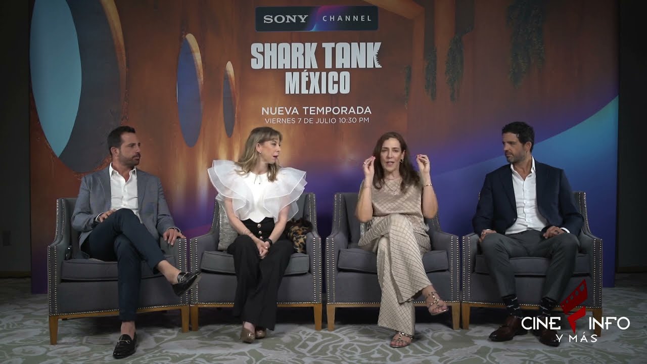 ENTREVISTA SHARK TANK MEXICO A ALEJANDRO LITCHI, MARISA LAZO, KARLA BERMAN Y OSWALDO OSO TRAVA