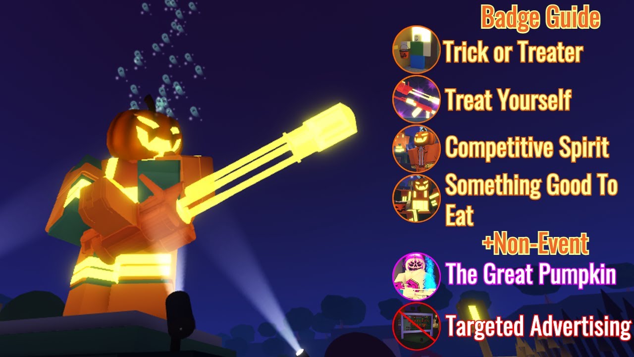 [October Event!] Notoriety - All 6 Trick or Treat Badges Guide