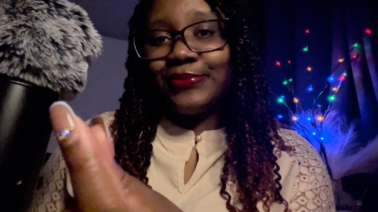 Asmr 🤏🏾 pure plucking & gentle tongue clicking (EXTREMELY clicky whisper)