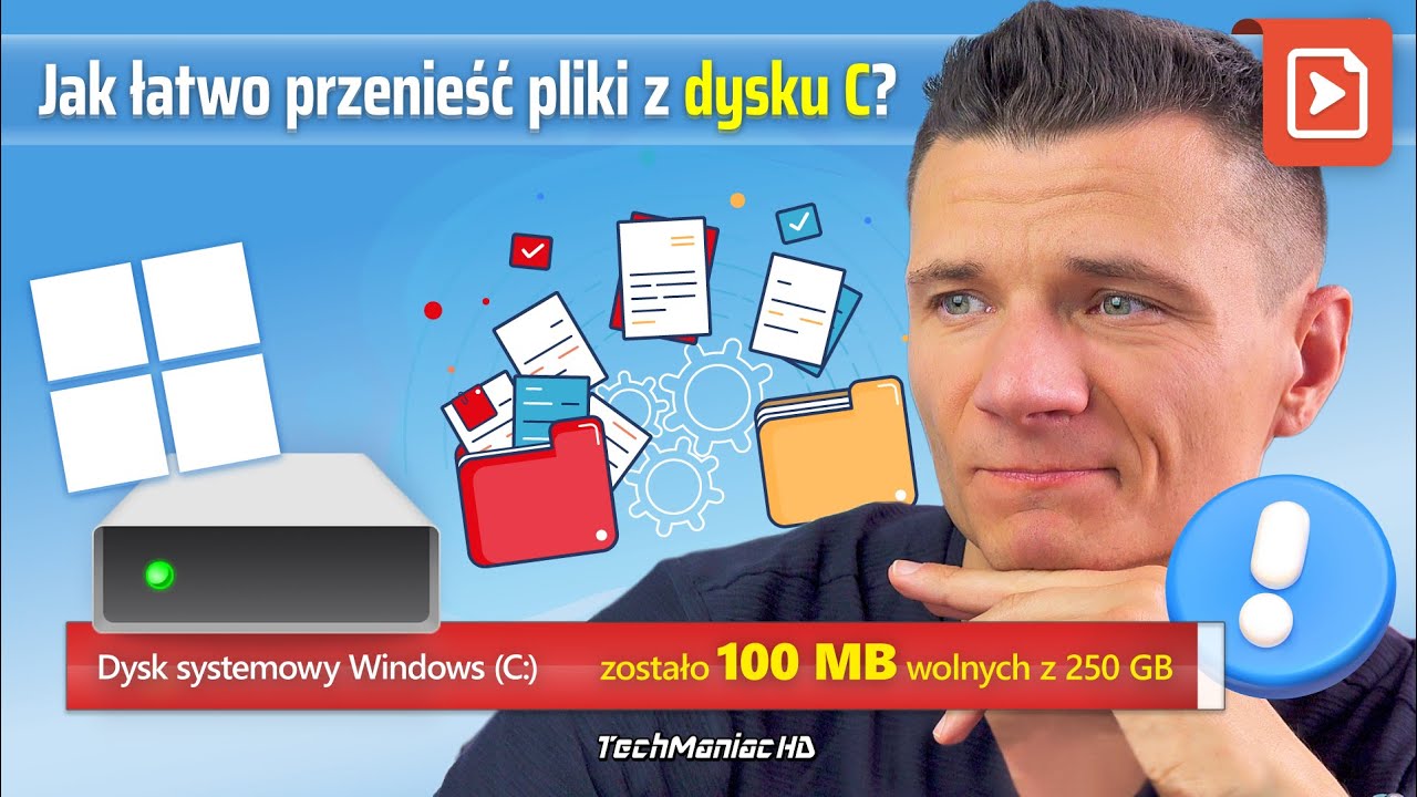 Jak przenieść folder pobrane, dokumenty, wideo, obrazy, muzyka i pulpit na inny dysk?😲 To PROSTE😇
