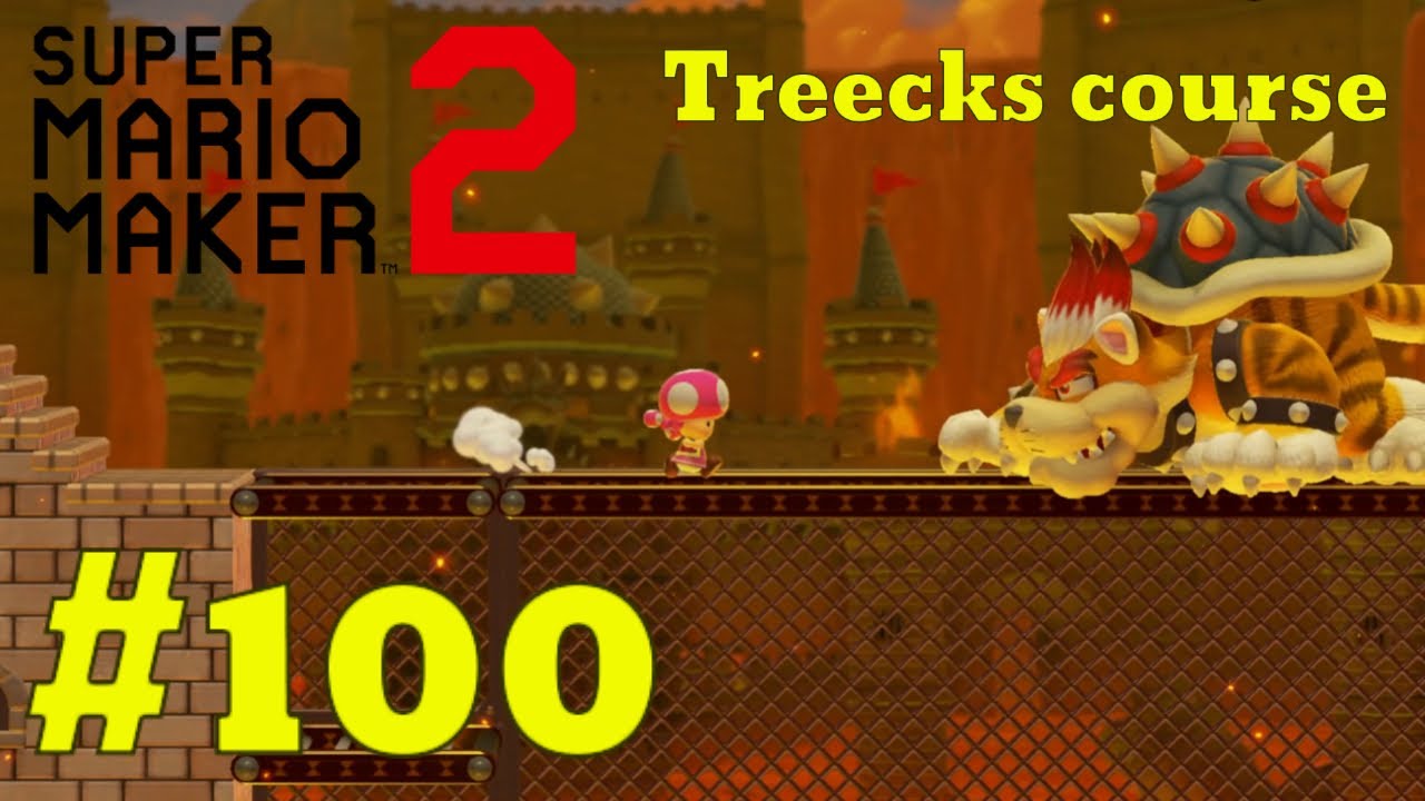 Super Mario Maker 2 - Classic Remix: Super Mario Maker 2 Meowser Showdown Speedrun by Treecks (#100)