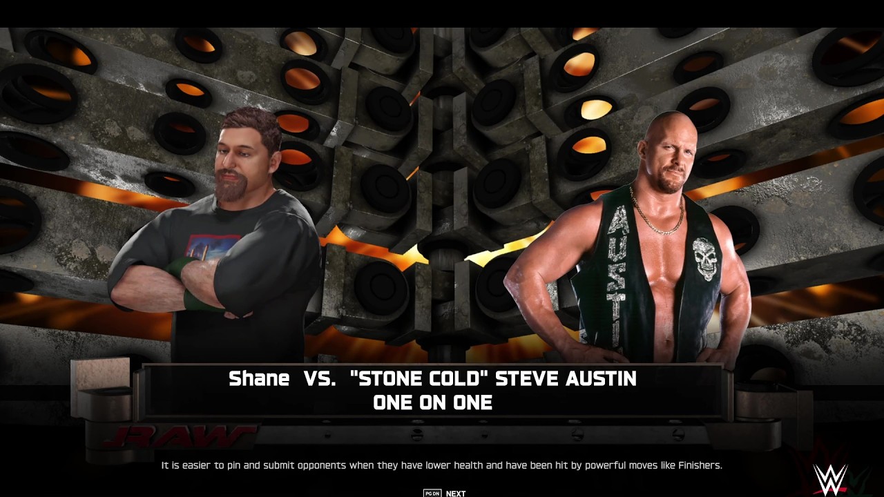 s2e25 DWW 3:16 Shane v Stone Cold Steve Austin
