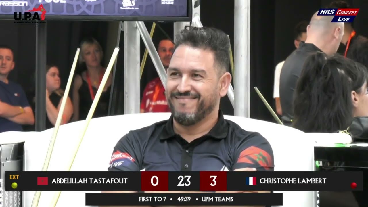 Ultimate Pool Morocco - CPP Event - Abdelilah Tastafout vs Christophe Lambert