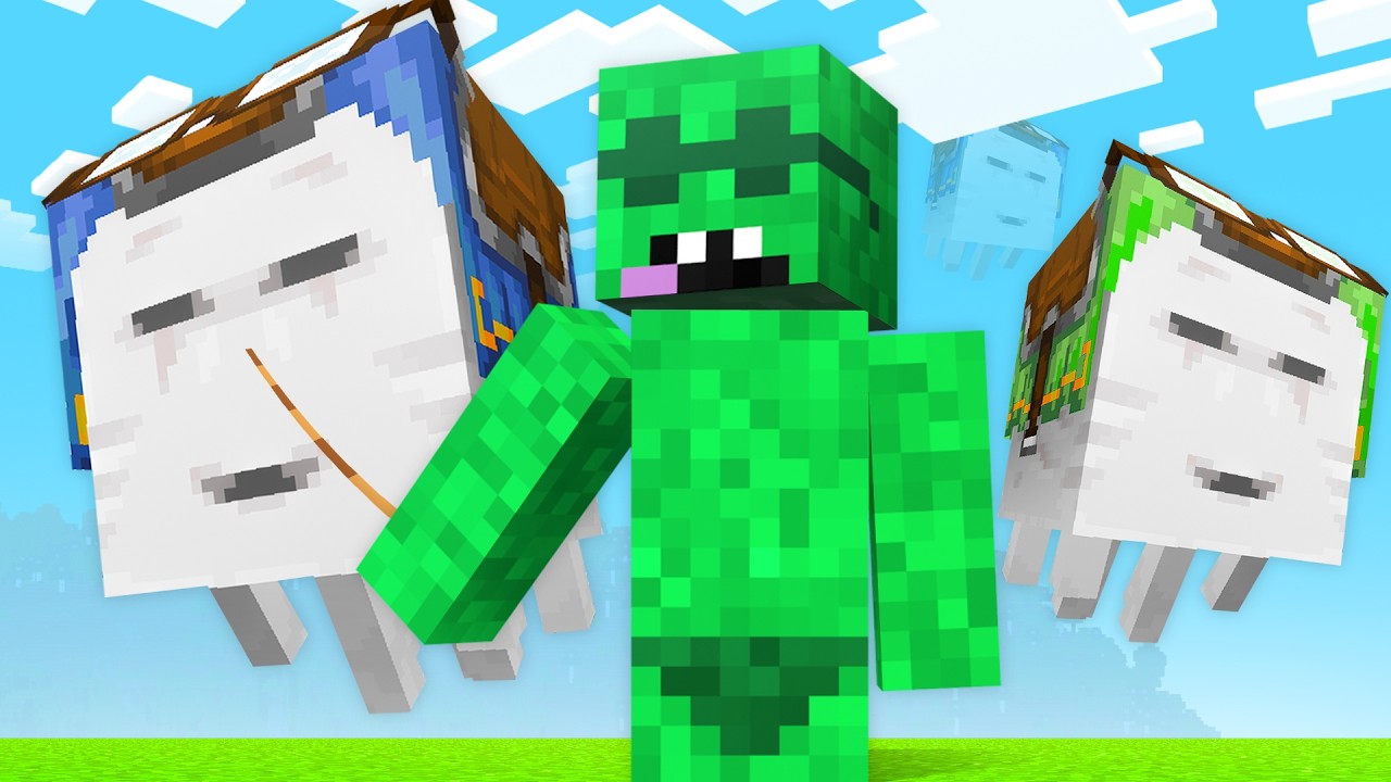 The Happy Ghast is CRAZY in Minecraft