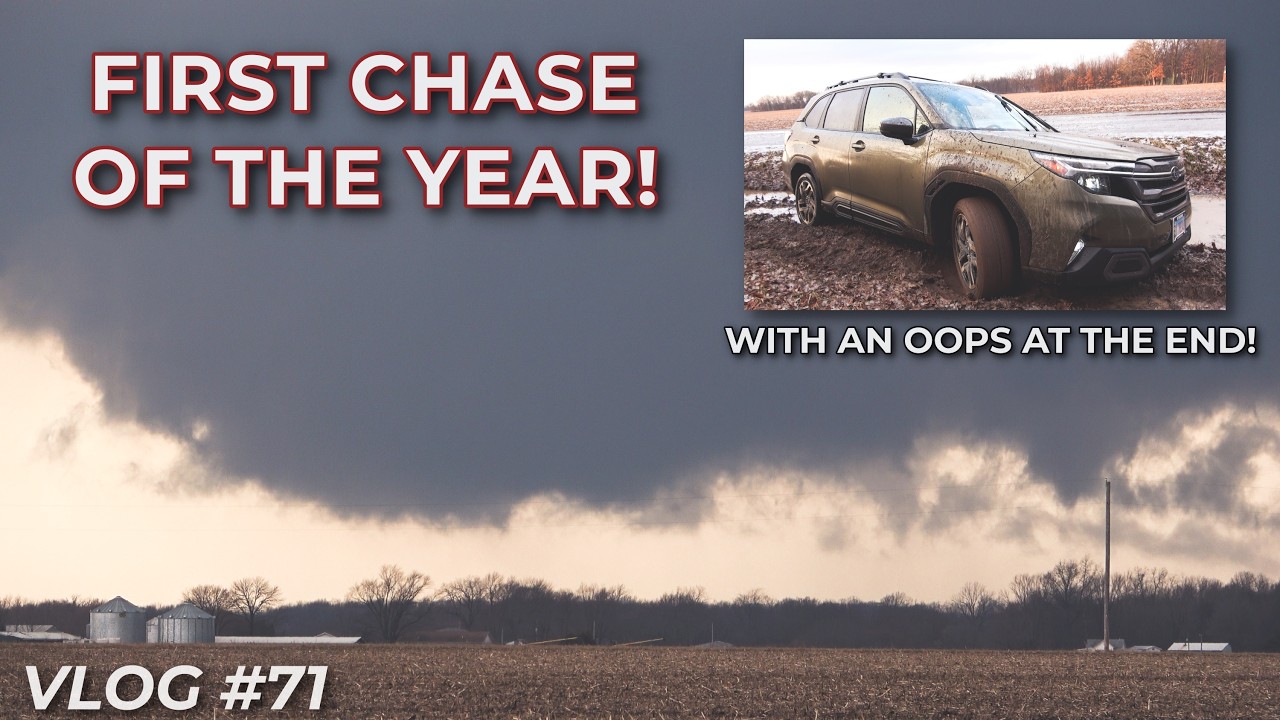 Chasing a Tornado Warned Supercell in Illinois | February 19th, 2026 | Vlog #71