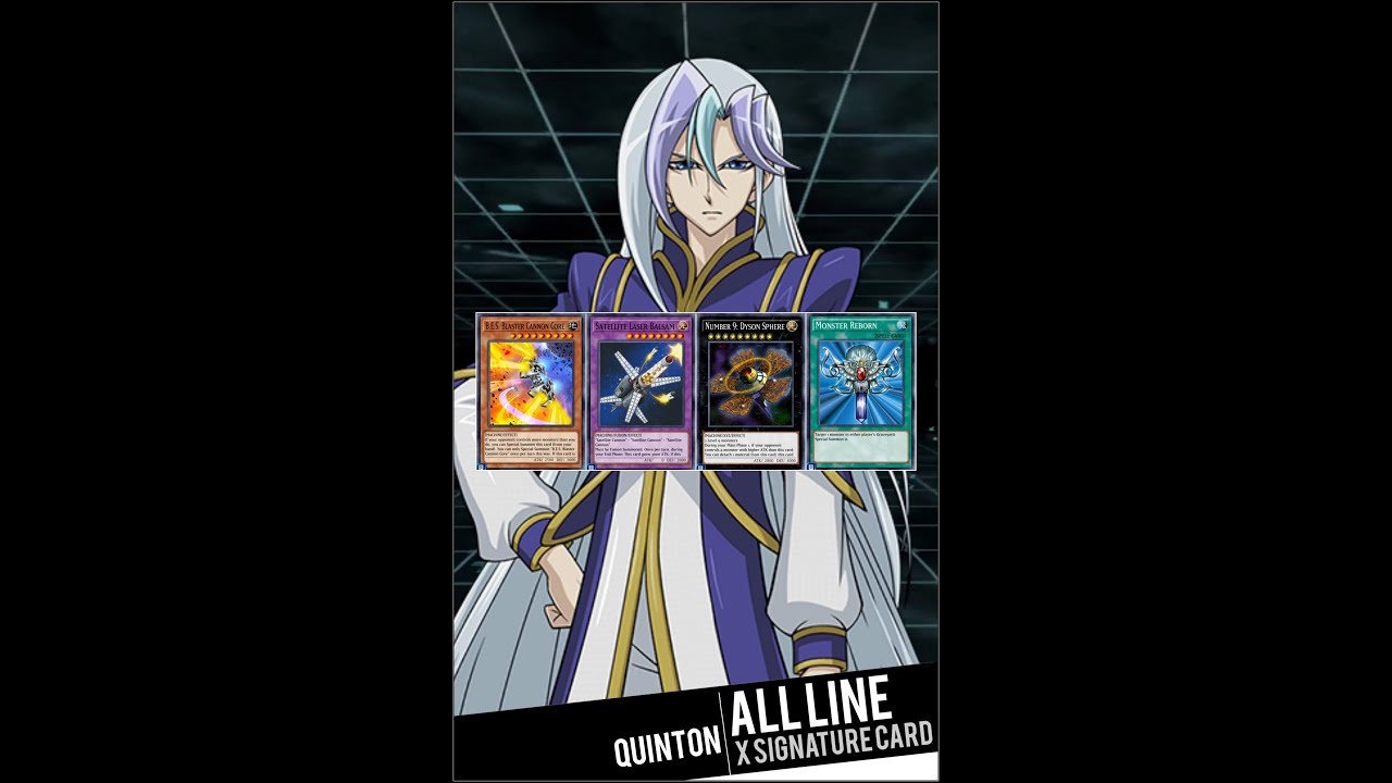 Yugioh Duel Links - Quinton x ALL Special Phrases Card