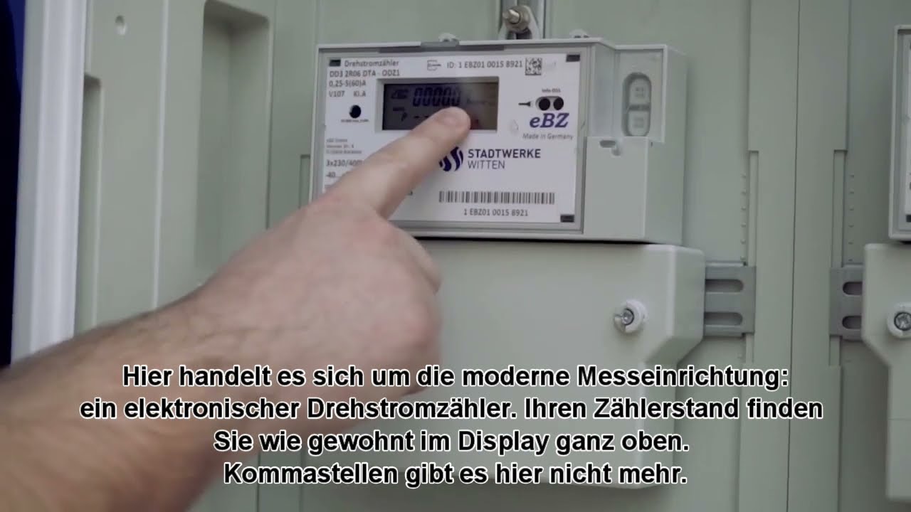 Wie lese ich den Stromz&auml;hler ab?