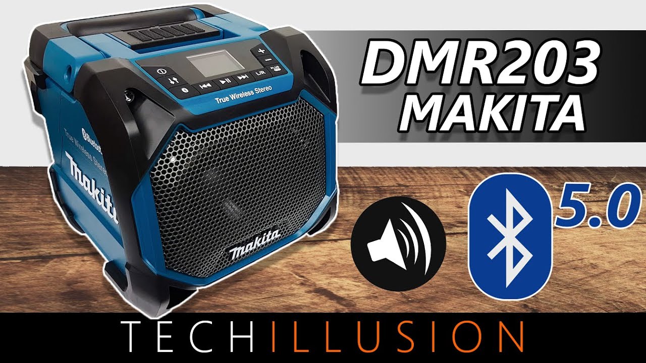 🔥DER NEUESTE Bluetooth LAUTSPRECHER DMR203 von Makita😱 - Makita Bluetooth Lautsprecher DMR203 Test