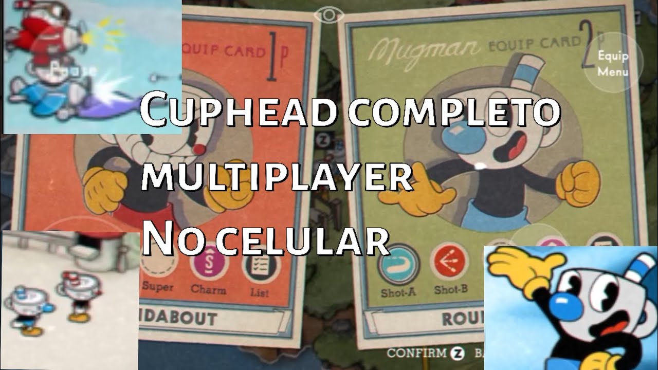 CUPHEAD PORT MULTIPLAYER COMPLETO NO CELULAR📲