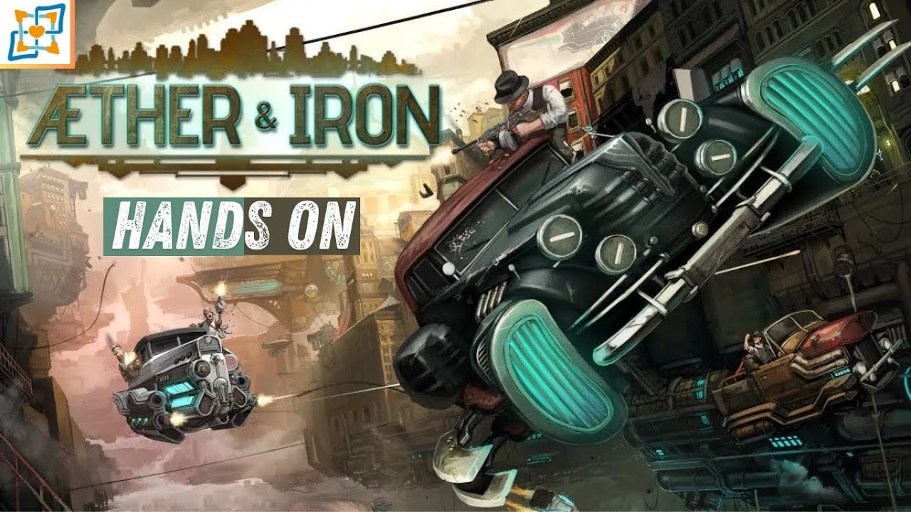 Aether & Iron Demo Hands On - A Turn-Based RPG in a Floating 1930s New York