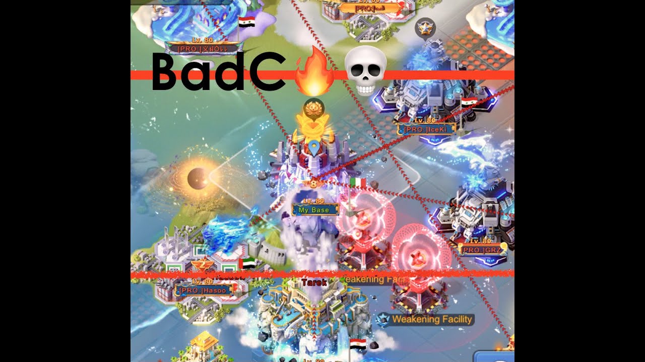 Topwar SVS highlights - s1510 VS s1540 - BadC🔥💀