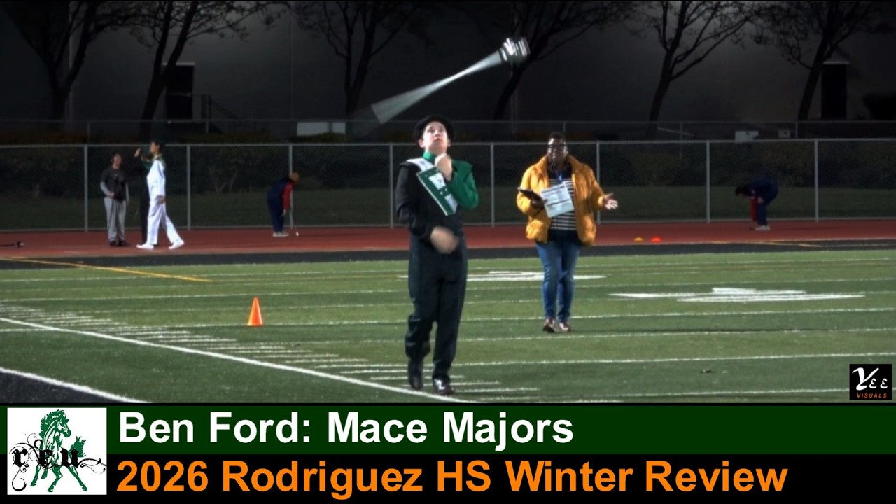 Ben Ford, Rodriguez HS, L-Pattern Mace Majors at Rodriguez HS Winter Review 2026