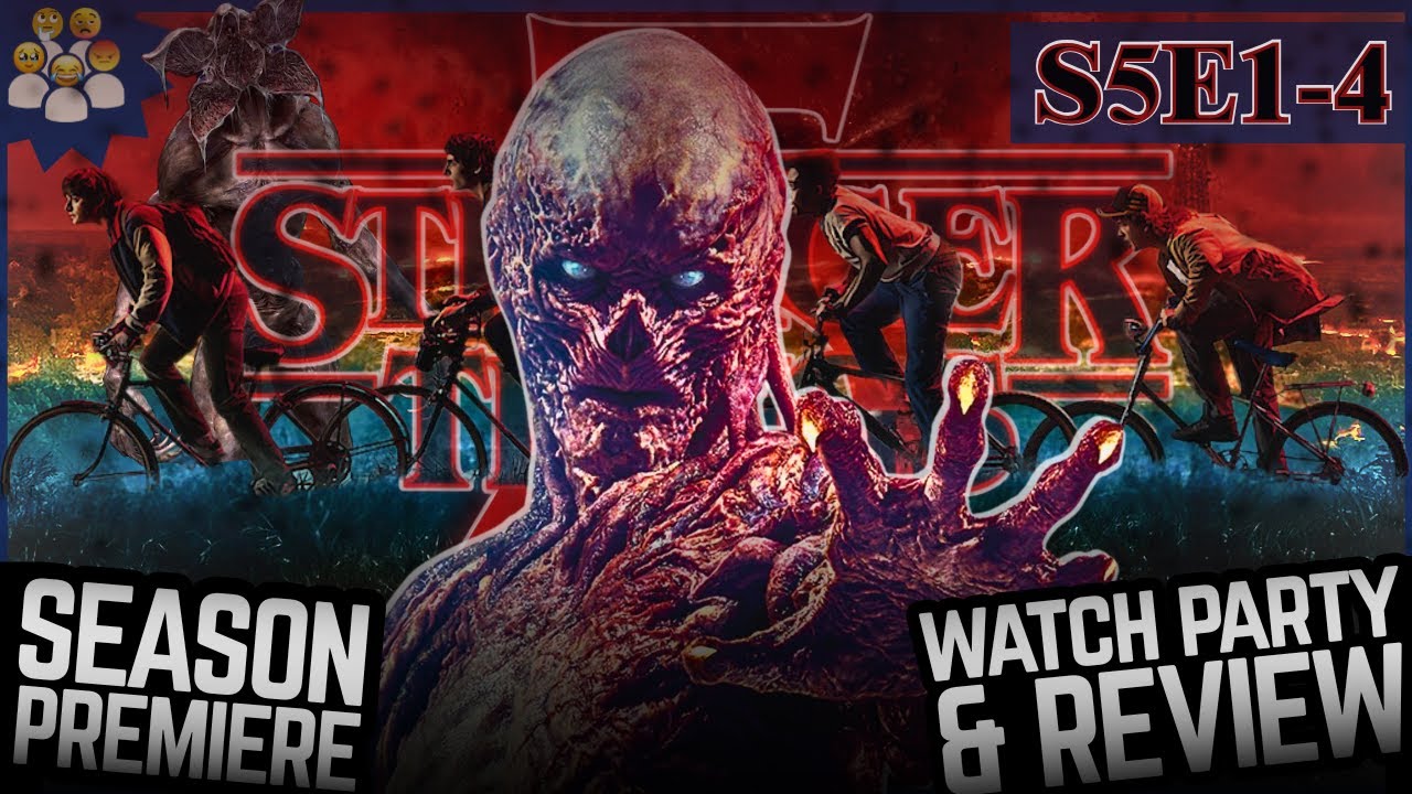 STRANGER THINGS 5 PREMIERE LIVE!! Episodes 1&ndash;4 Watch Party & Breakdown