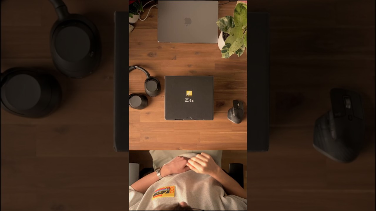 Unboxing and preparing the Nikon z6iii