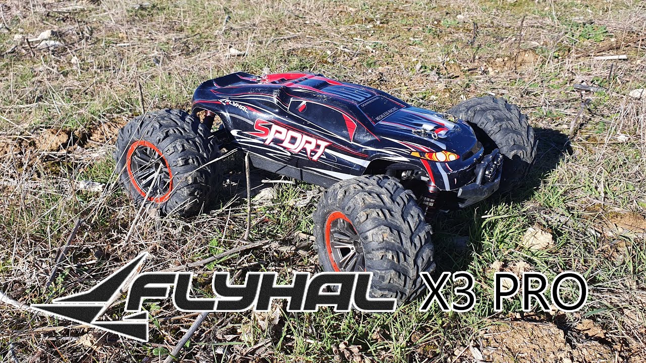 FLYHAL X03 PRO 🚗 Coche Teledirigido 4X4 Capaz De Pasar Por Cualquier Sítio. Escala 1/10
