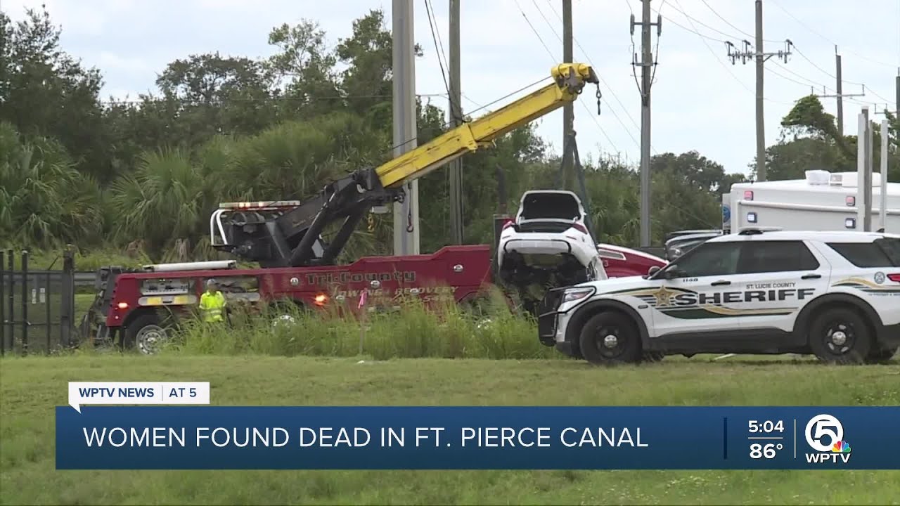 2 cars found in canals in St. Lucie County
